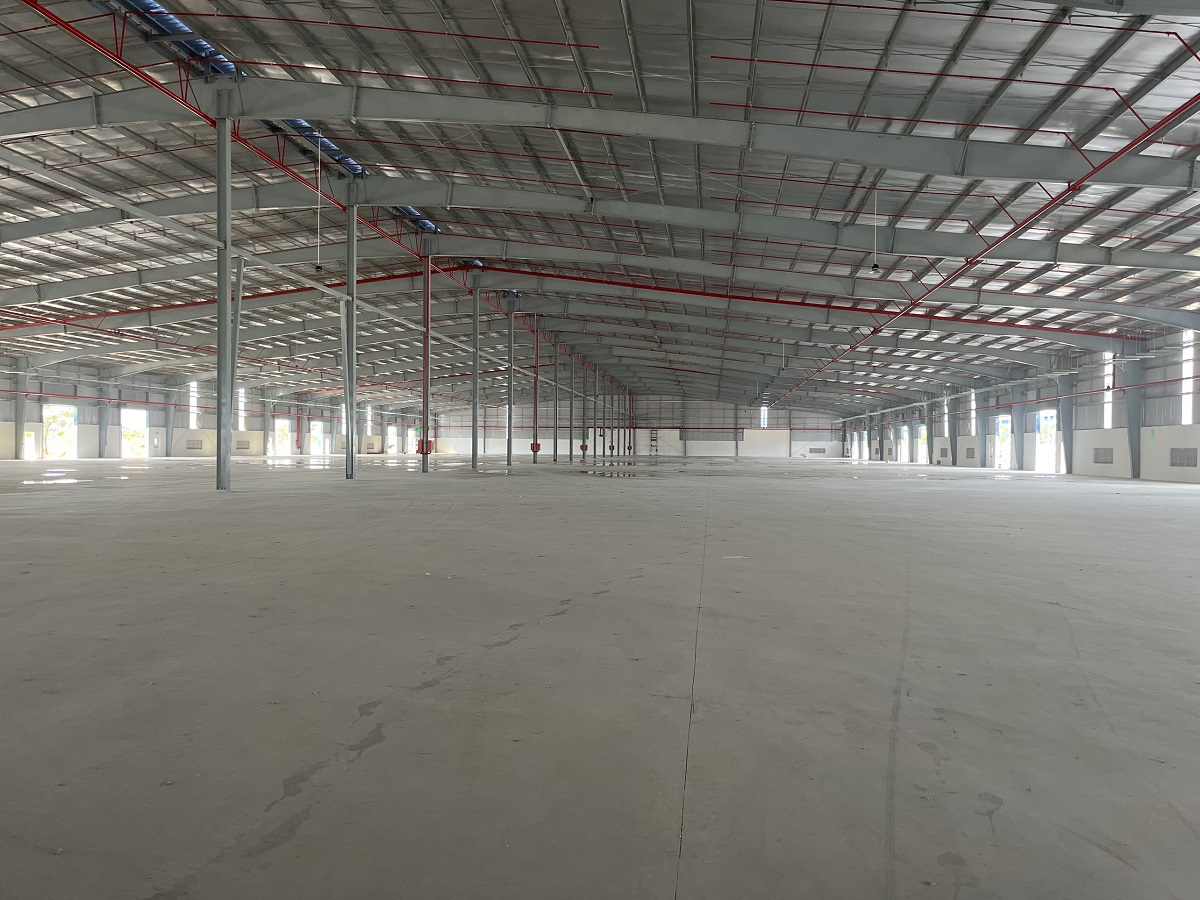 Diện Tích Phân Khu Điển Hình KCN Cầu Cảng Phước Đông Thực Tế Nhà Xưởng Tại KCN Cầu Cảng Phước Đông