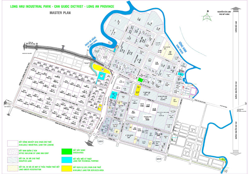Mặt Bằng Khu Công Nghiệp Long Hậu Mặt Bằng Khu Công Nghiệp Long Hậu