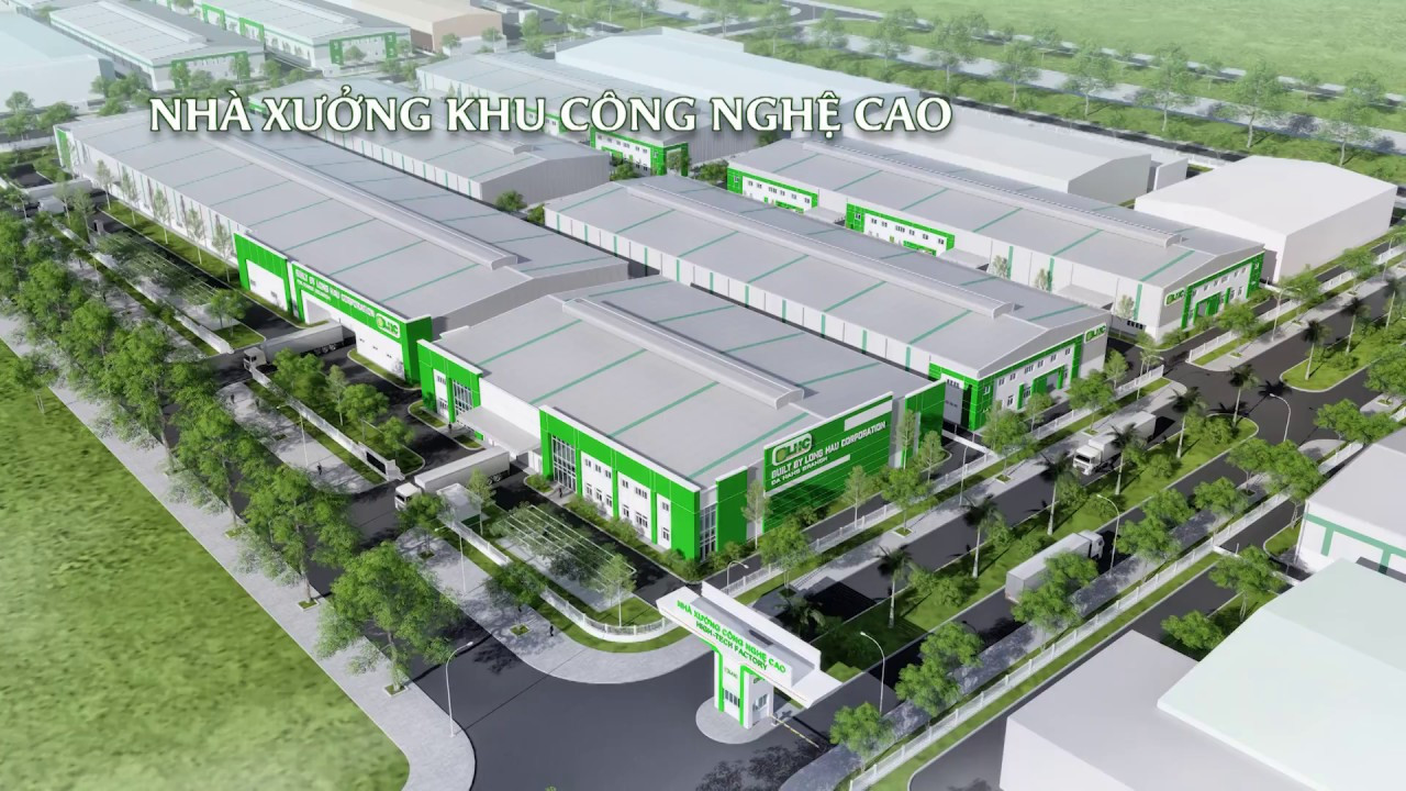 Nhà Xưởng Khu Công Nghệ Cao Long Hậu Nhà Xưởng Khu Công Nghệ Cao Long Hậu
