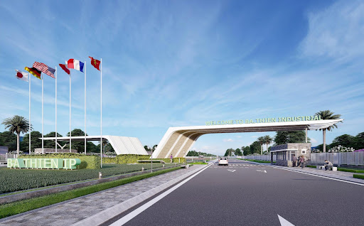 Cổng Chính Khu Công Nghiệp Bá Thiên I Cổng Chính Khu Công Nghiệp Bá Thiên I