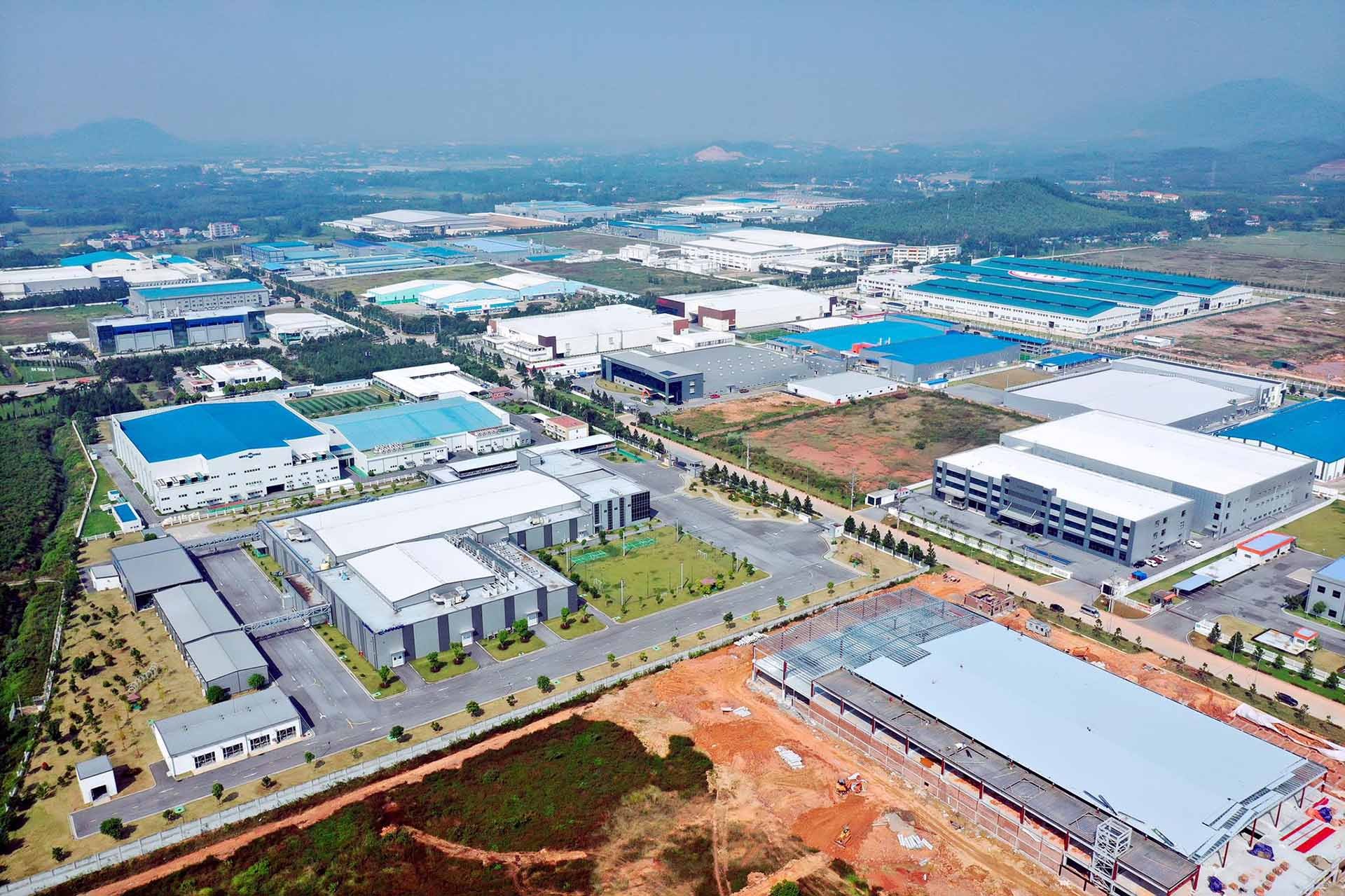 Hạ Tầng Khu Công Nghiệp Bá Thiện II