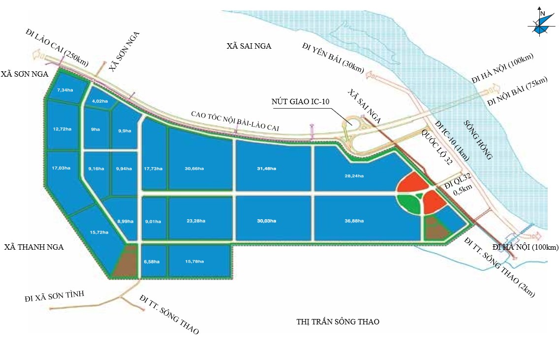 Mặt Bằng Khu Công Nghiệp Cẩm Khê Mặt Bằng Khu Công Nghiệp Cẩm Khê