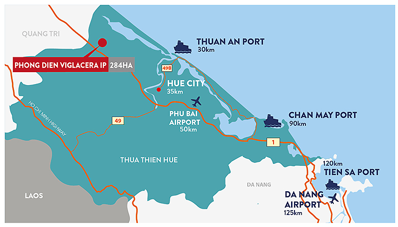 Vị Trí Khu Công Nghiệp Phong Điền Viglacera Vị Trí Khu Công Nghiệp Phong Điền Viglacera