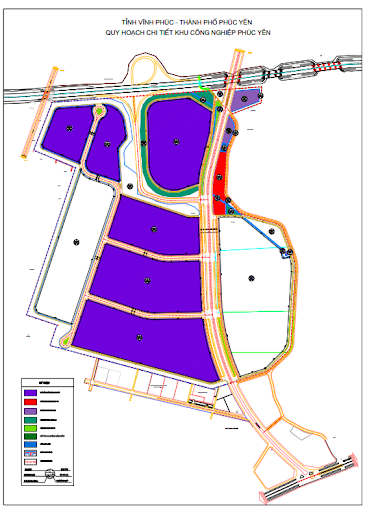 Mặt Bằng Khu Công Nghiệp Phúc Yên Mặt Bằng Khu Công Nghiệp Phúc Yên