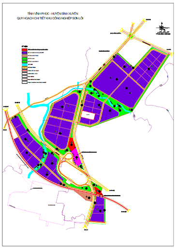 Mặt Bằng Khu Công Nghiệp Sơn Lôi Mặt Bằng Khu Công Nghiệp Sơn Lôi