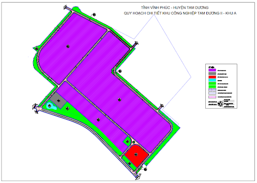 Mặt Bằng Khu Công Nghiệp Tam Dương II Khu A Mặt Bằng Khu Công Nghiệp Tam Dương II Khu A