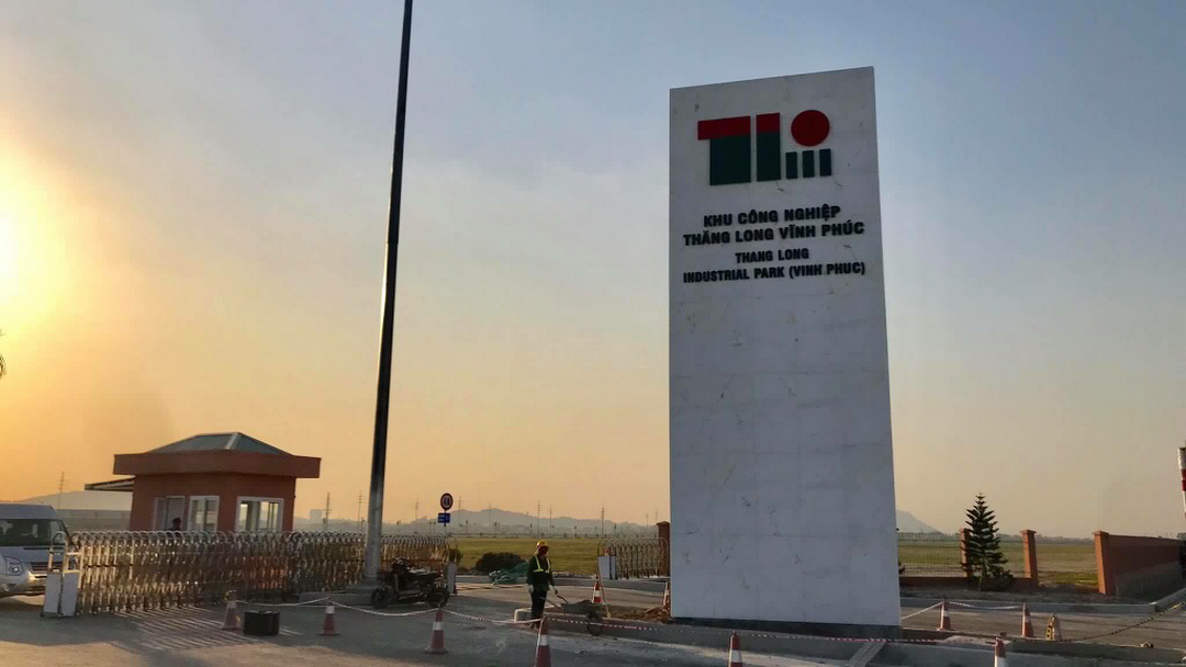 Cổng Chính Khu Công Nghiệp Thăng Long Vĩnh Phúc Cổng Chính Khu Công Nghiệp Thăng Long Vĩnh Phúc