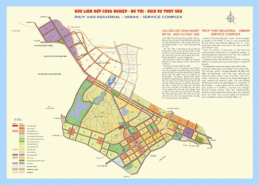 Mặt Bằng Khu Công Nghiệp Thuỵ Vân Mặt Bằng Khu Công Nghiệp Thuỵ Vân