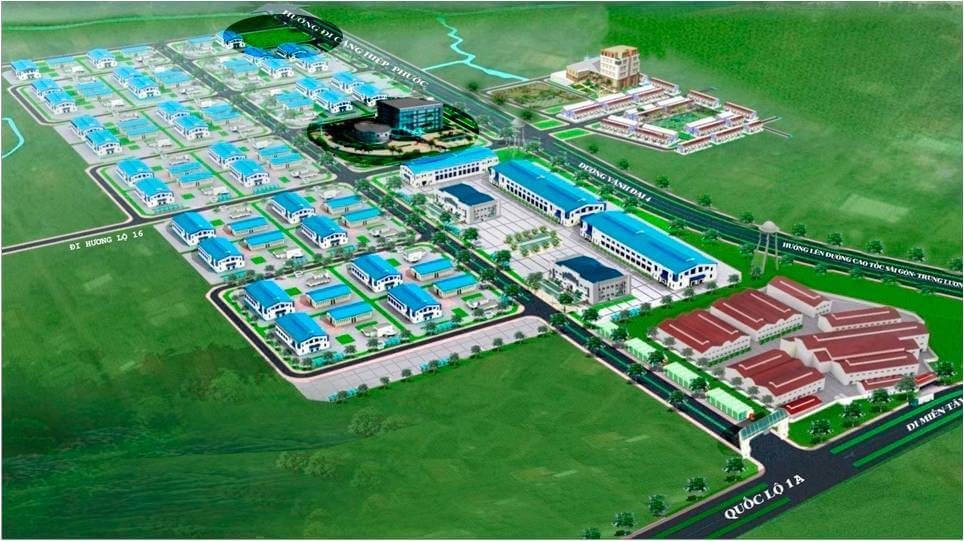 Phối Cảnh Khu Công Nghiệp Phúc Long Phối Cảnh Khu Công Nghiệp Phúc Long
