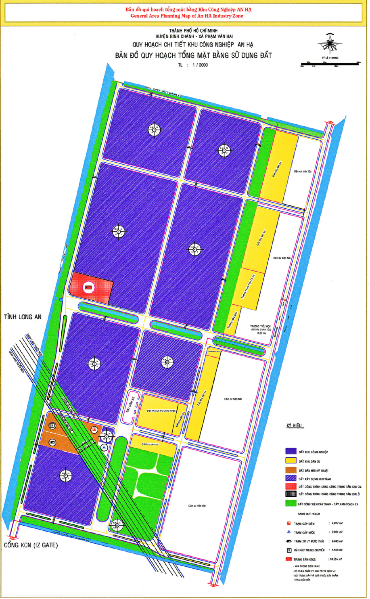 Mặt Bằng Khu Công Nghiệp An Hạ Mặt Bằng Khu Công Nghiệp An Hạ