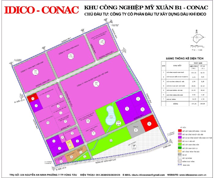 Mặt Bằng Khu Công Nghiệp Mỹ Xuân B1 IDICO Mặt Bằng Khu Công Nghiệp Mỹ Xuân B1 IDICO
