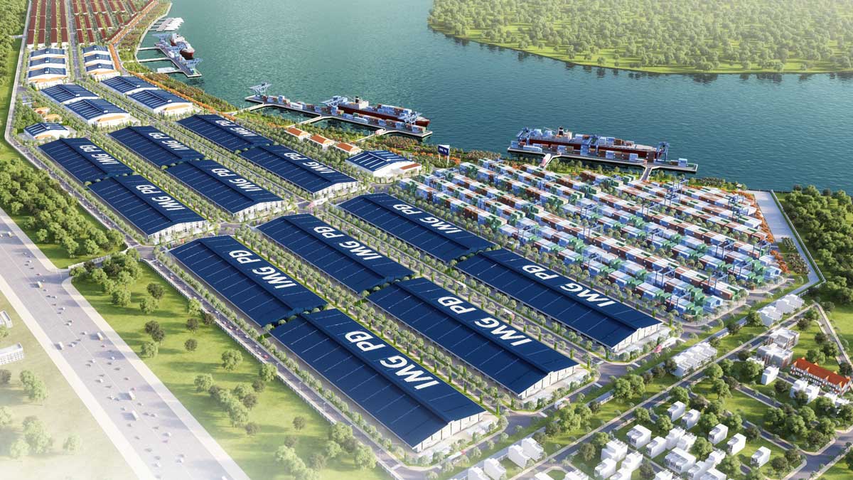 Phối Cảnh Khu Công Nghiệp Cầu Cảng Phước Đông Phối Cảnh Khu Công Nghiệp Cầu Cảng Phước Đông