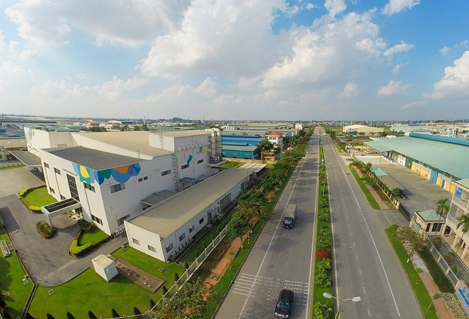 Trục Chính Khu Công Nghiệp Xuyên Á Trục Chính Khu Công Nghiệp Xuyên Á