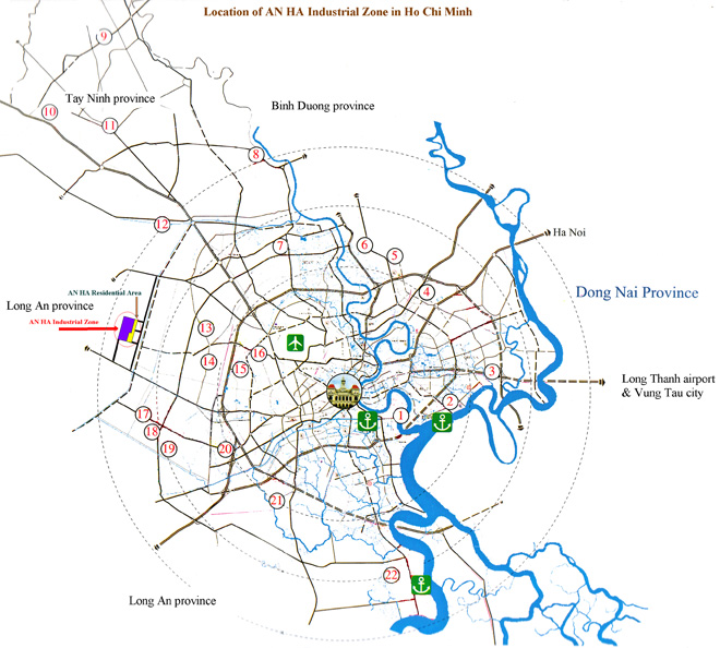 Vị Trí Khu Công Nghiệp An Hạ Vị Trí Khu Công Nghiệp An Hạ