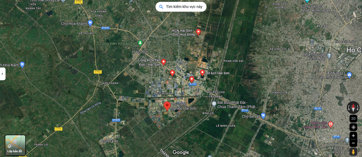 Vị Trí Khu Công Nghiệp Hải Sơn Vị Trí Khu Công Nghiệp Hải Sơn