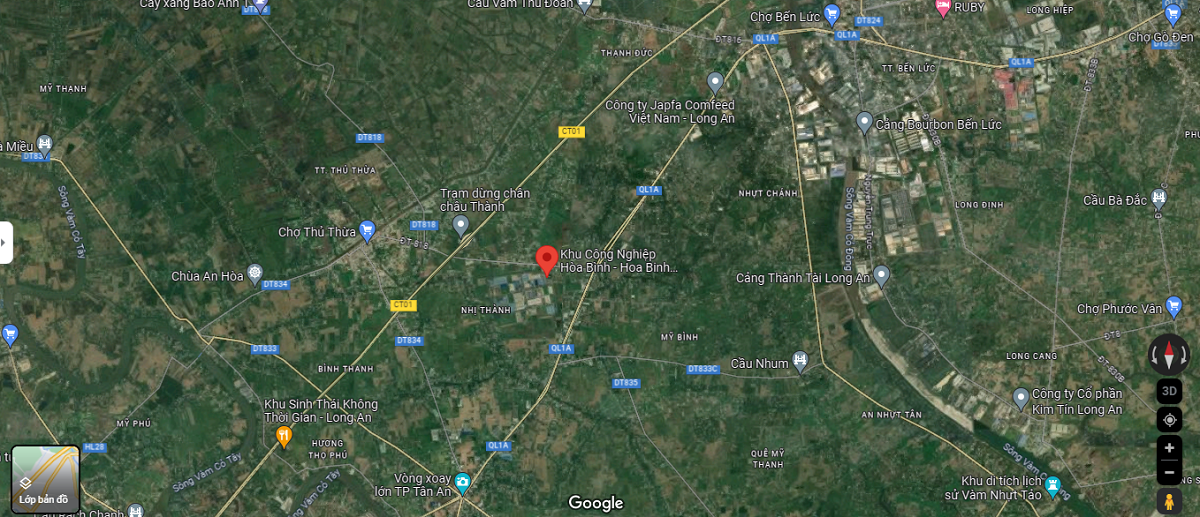 Vị Trí Khu Công Nghiệp Hòa Bình Vị Trí Khu Công Nghiệp Hòa Bình