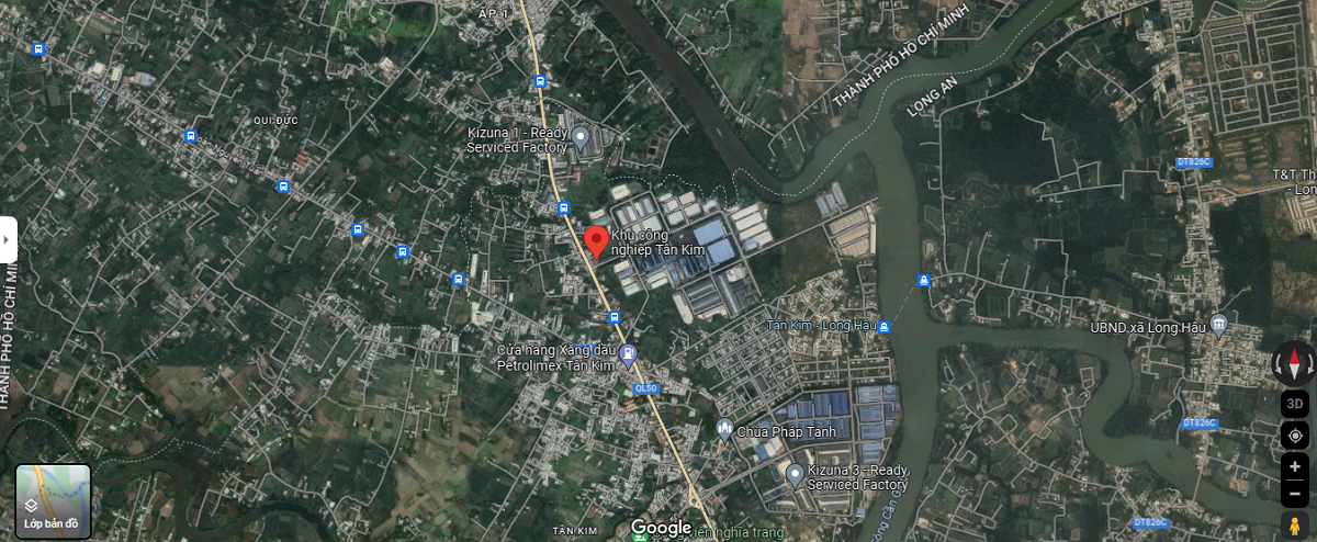 Vị Trí Khu Công Nghiệp Tân Kim Vị Trí Khu Công Nghiệp Tân Kim