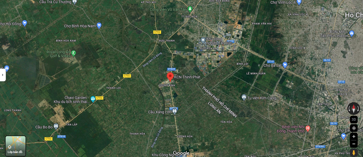 Vị Trí Khu Công Nghiệp Thịnh Phát Vị Trí Khu Công Nghiệp Thịnh Phát