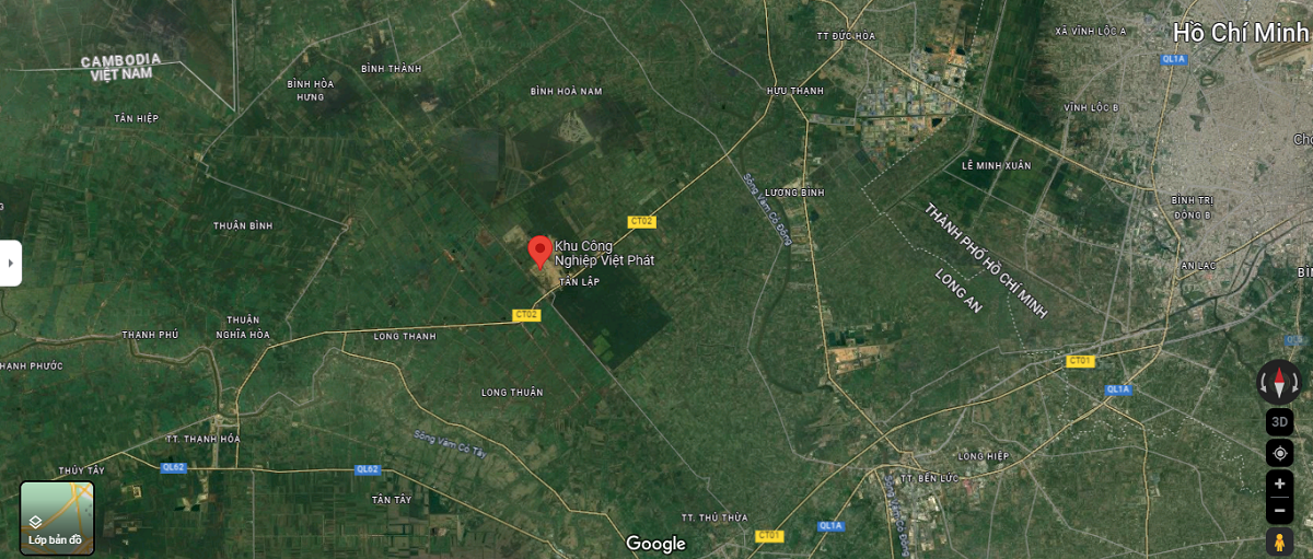 Vị Trí Khu Công Nghiệp Việt Phát Vị Trí Khu Công Nghiệp Việt Phát