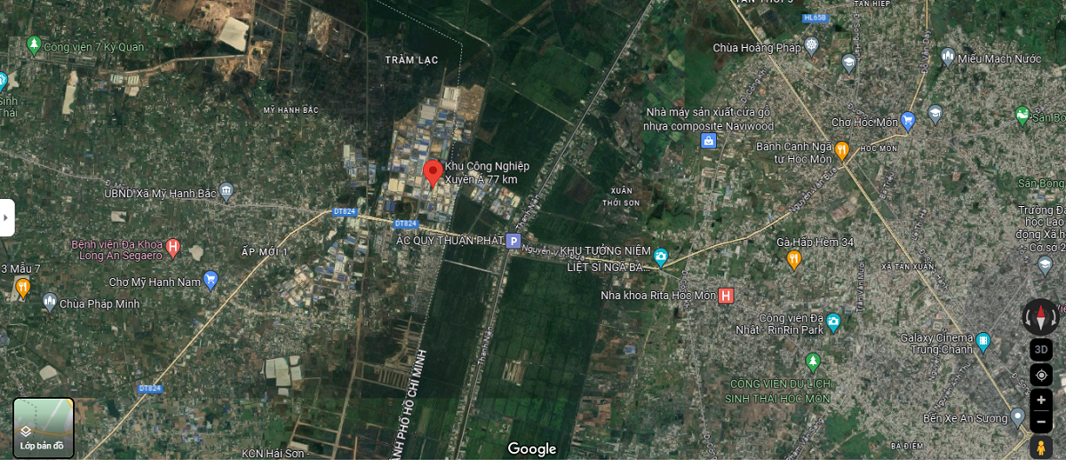 Vị Trí Khu Công Nghiệp Xuyên Á Vị Trí Khu Công Nghiệp Xuyên Á