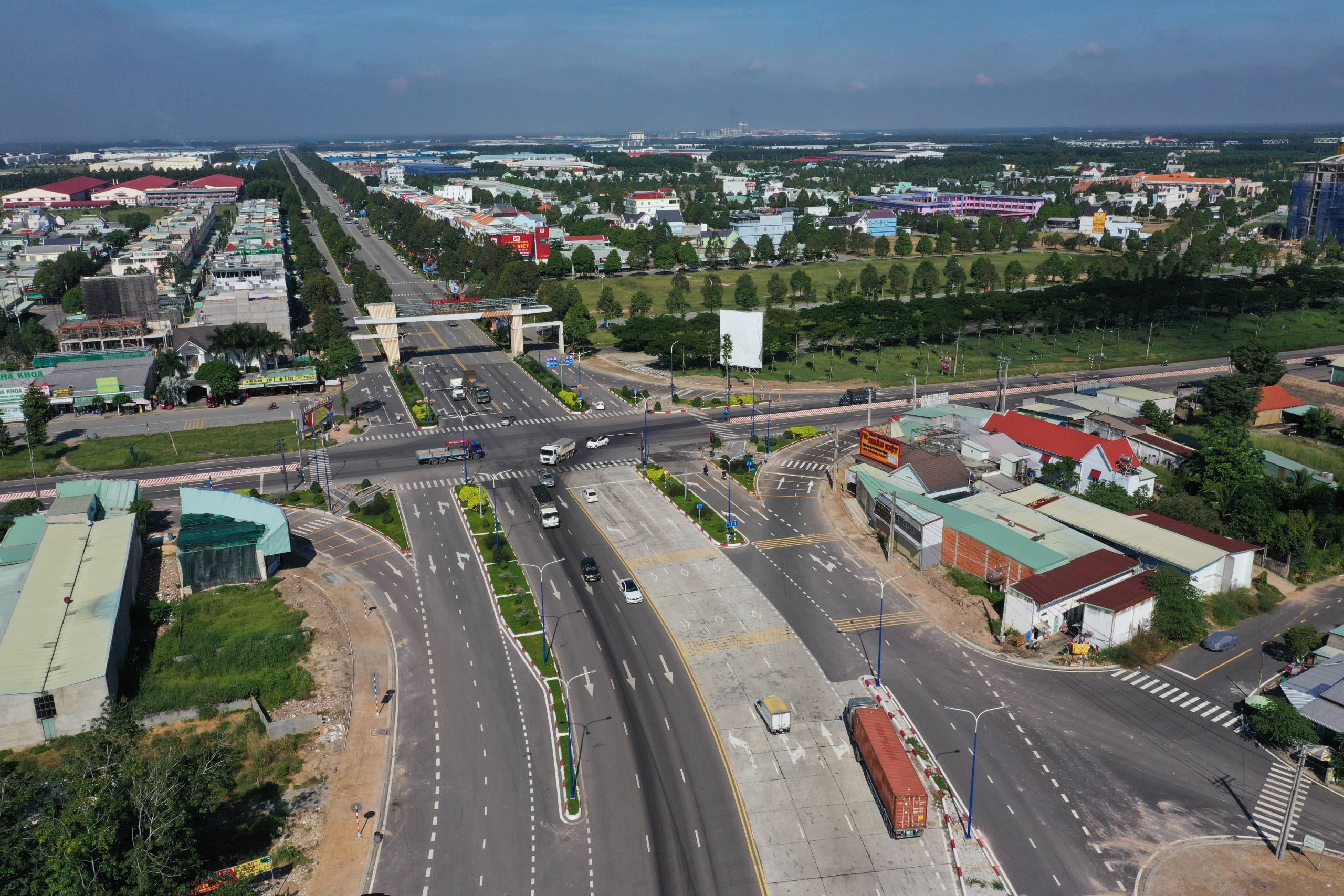 Cổng Chính Khu Công Nghiệp Bàu Bàng Cổng Chính Khu Công Nghiệp Bàu Bàng