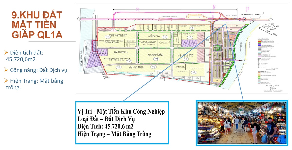 Đất Mặt Tiền QL1A Khu Công Nghiệp Bình Minh Đất Mặt Tiền QL1A Khu Công Nghiệp Bình Minh