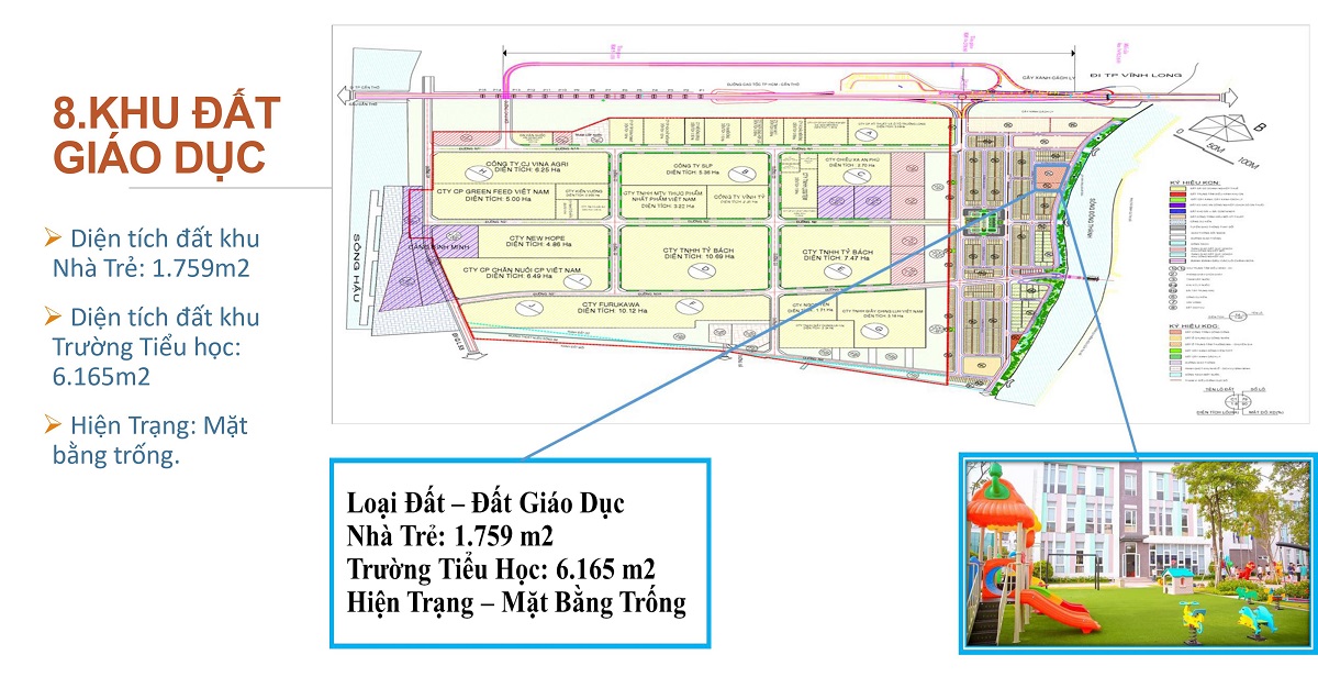 Đất Giáo Dục Khu Công Nghiệp Bình Minh Đất Giáo Dục Khu Công Nghiệp Bình Minh