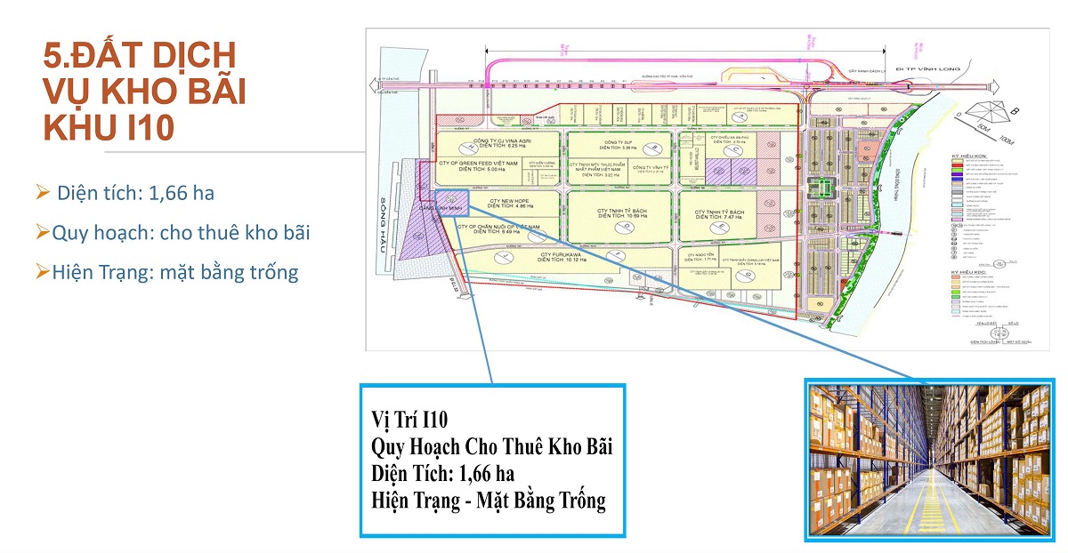 Đất Dịch Vụ Kho Bãi Khu I10 Khu Công Nghiệp Bình Minh Đất Dịch Vụ Kho Bãi Khu I10 Khu Công Nghiệp Bình Minh