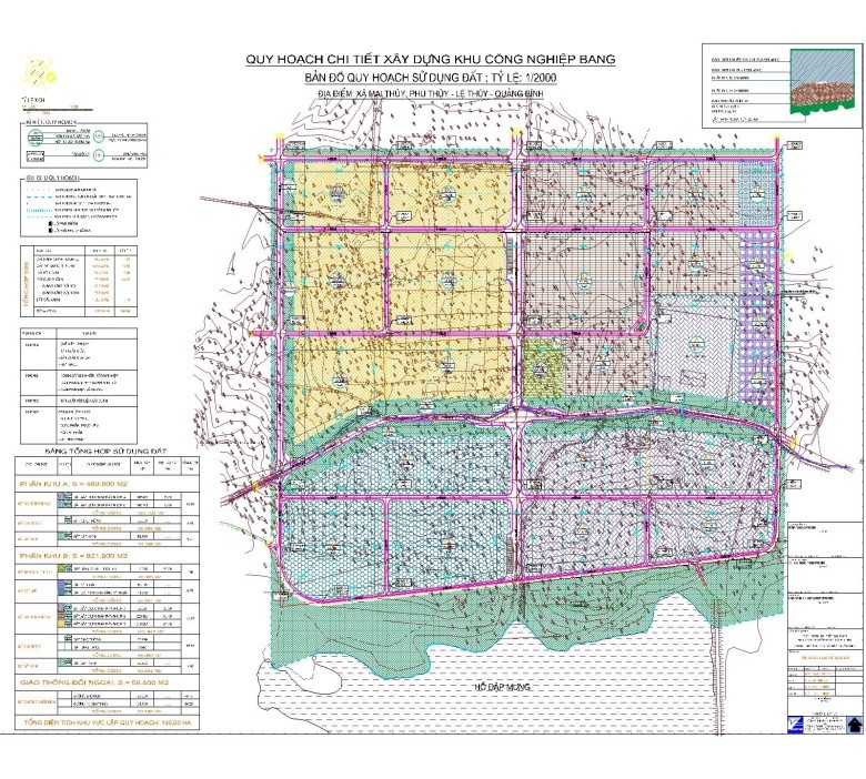 Mặt Bằng Khu Công Nghiệp Bang Mặt Bằng Khu Công Nghiệp Bang