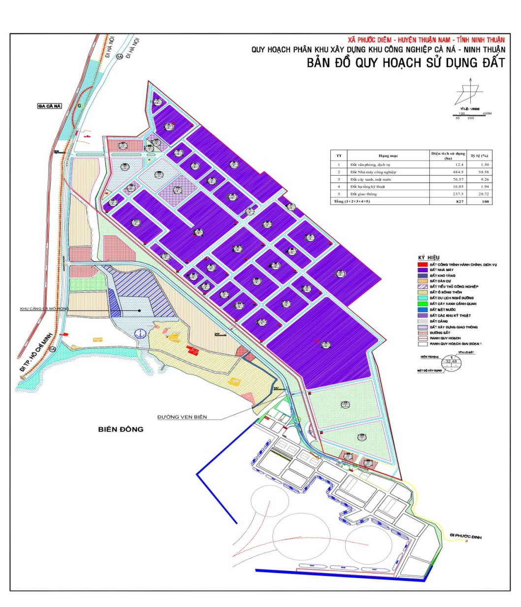 Mặt Bằng Khu Công Nghiệp Cà Ná Mặt Bằng Khu Công Nghiệp Cà Ná