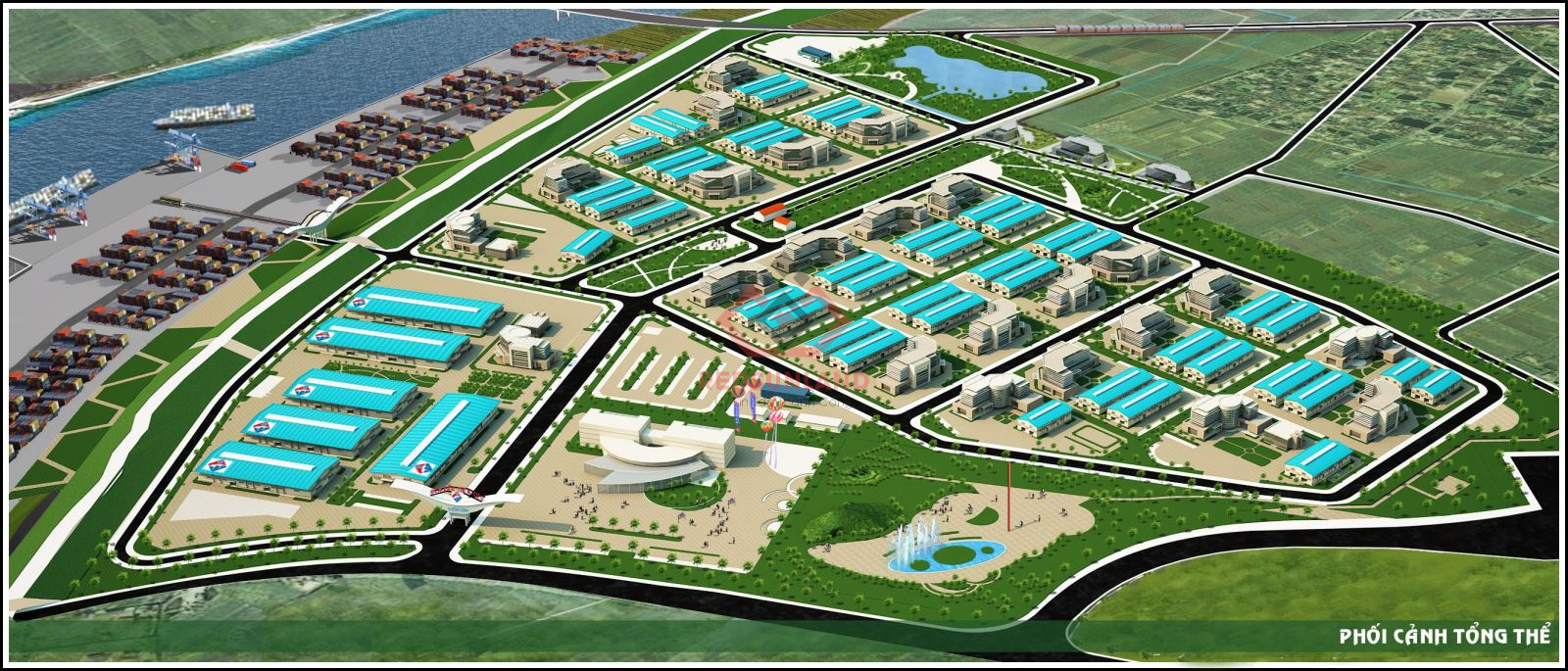 Tổng Thể Khu Công Nghiệp Cầu Cựu Tổng Thể Khu Công Nghiệp Cầu Cựu