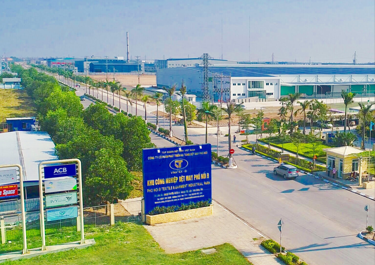Cổng Chính Khu Công Nghiệp Dệt May Phố Nối Cổng Chính Khu Công Nghiệp Dệt May Phố Nối