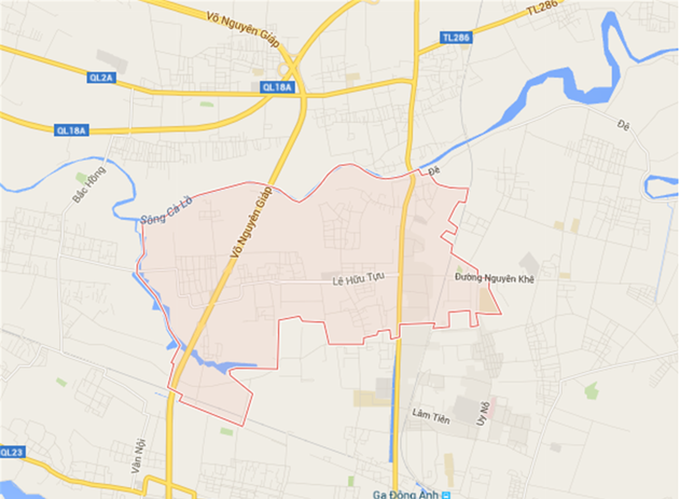 Vị Trí Khu Công Nghiệp Đông Anh Vị Trí Khu Công Nghiệp Đông Anh