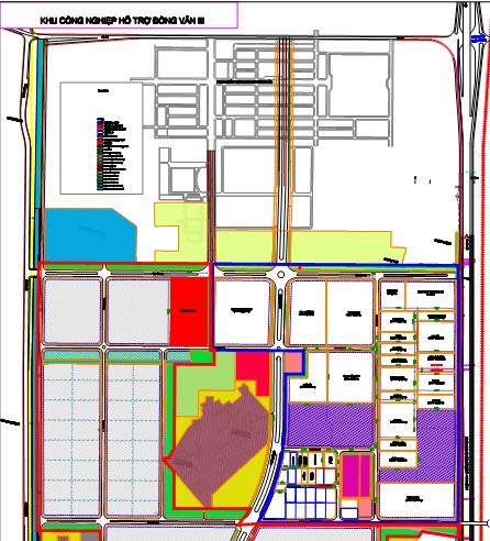 Mặt Bằng Khu Công Nghiệp Đồng Văn III Mặt Bằng Khu Công Nghiệp Đồng Văn III
