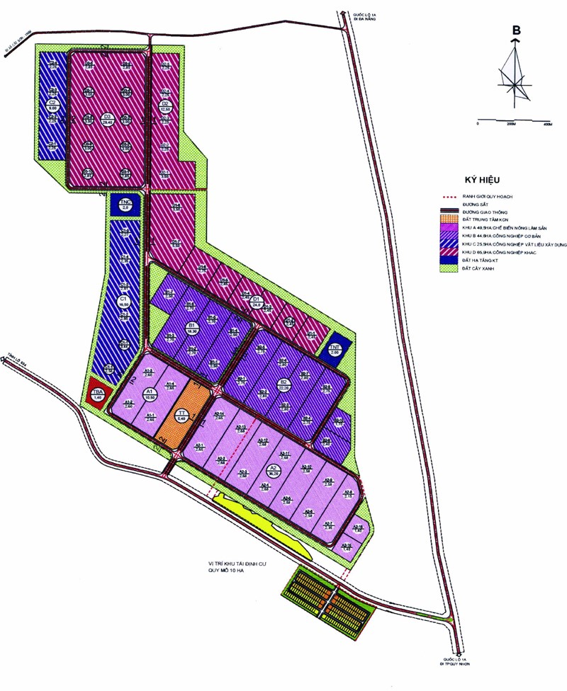 Mặt Bằng Khu Công Nghiệp Hoà Hội