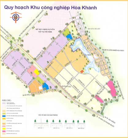 Mặt Bằng Khu Công Nghiệp Hoá Khánh