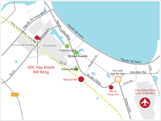 Vị Trí Khu Công Nghiệp Hoà Khánh Mở Rộng Vị Trí Khu Công Nghiệp Hoà Khánh Mở Rộng
