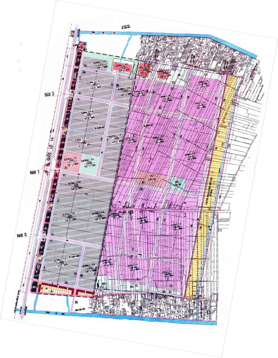 Mặt Bằng Khu Công Nghiệp Hoà Phú Mở Rộng Mặt Bằng Khu Công Nghiệp Hoà Phú Mở Rộng