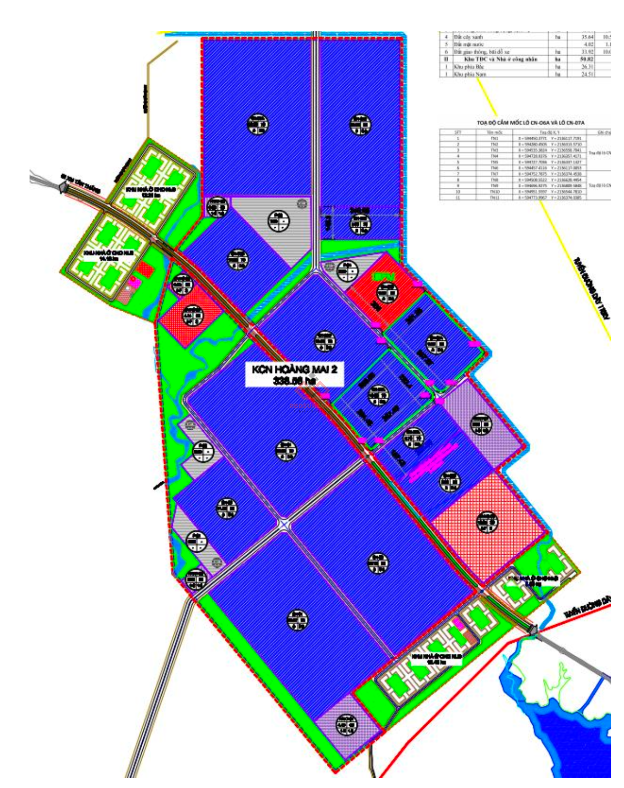 Mặt Bằng Khu Công Nghiệp Hoàng Mai 2 Mặt Bằng Khu Công Nghiệp Hoàng Mai 2