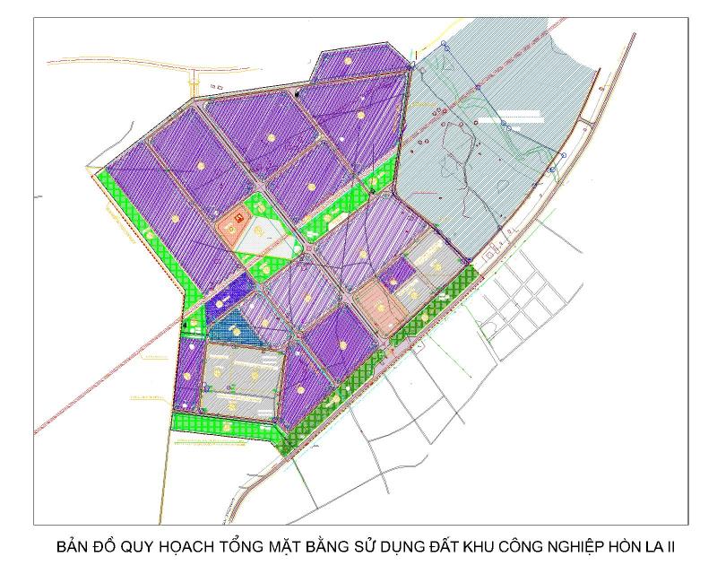 Mặt Bằng Khu Công Nghiệp Hòn La 2 Mặt Bằng Khu Công Nghiệp Hòn La 2