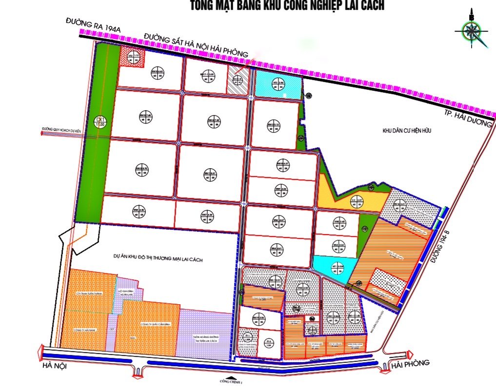 Mặt Bằng Khu Công Nghiệp Lai Cách Mặt Bằng Khu Công Nghiệp Lai Cách