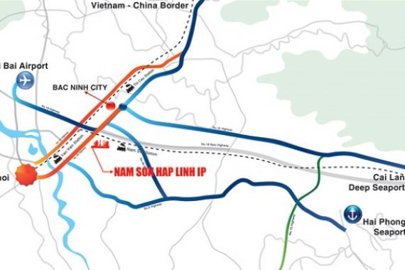 Vị Trí Khu Công Nghiệp Nam Sơn - Hạp Lĩnh Vị Trí Khu Công Nghiệp Nam Sơn - Hạp Lĩnh