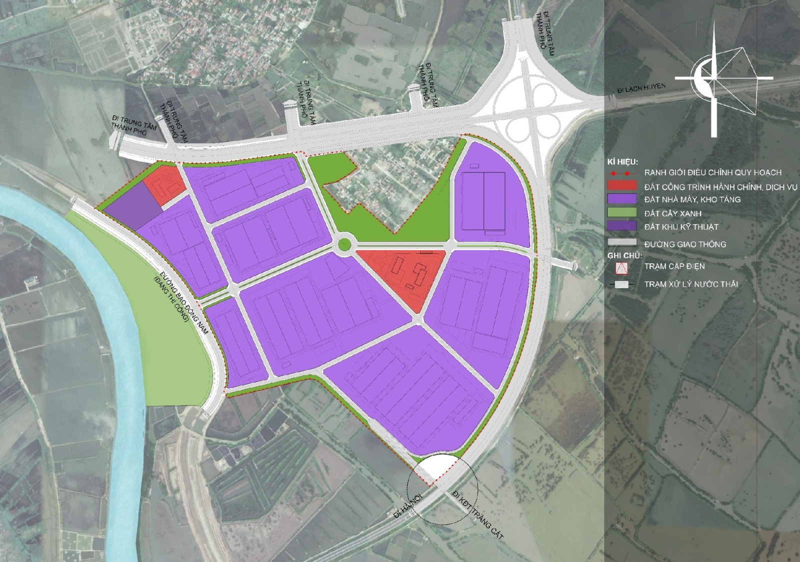 Mặt Bằng Khu Công Nghiệp Nam Tràng Cát Mặt Bằng Khu Công Nghiệp Nam Tràng Cát