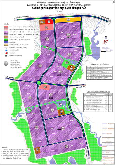 Mặt Bằng Khu Công Nghiệp Nghĩa Đàn Mặt Bằng Khu Công Nghiệp Nghĩa Đàn