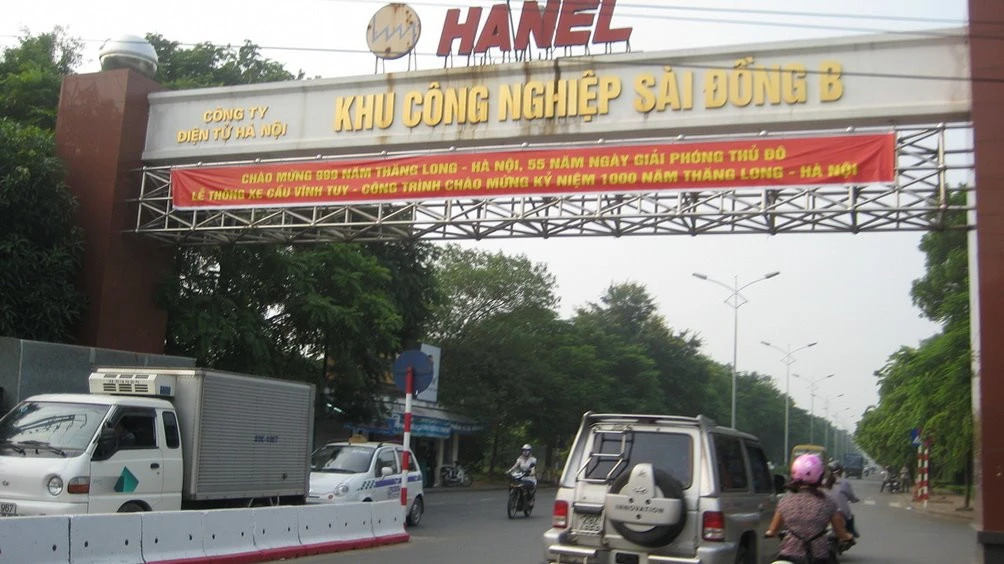 Cổng Chính Khu Công Nghiệp Sài Đồng B Cổng Chính Khu Công Nghiệp Sài Đồng B