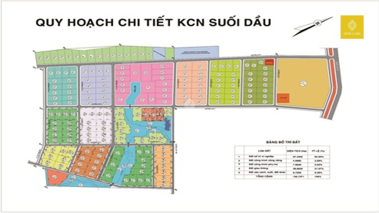 Mặt Bằng Khu Công Nghiệp Suối Dầu Mặt Bằng Khu Công Nghiệp Suối Dầu