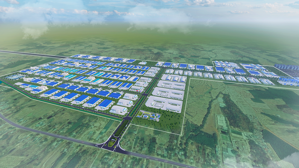 Phối Cảnh Khu Công Nghiệp Tân Đức Bình Thuận
