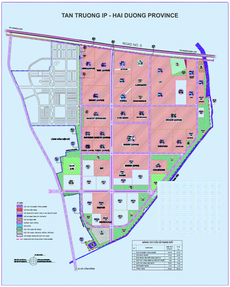 Mặt Bằng Khu Công Nghiệp Tân Trường Mặt Bằng Khu Công Nghiệp Tân Trường
