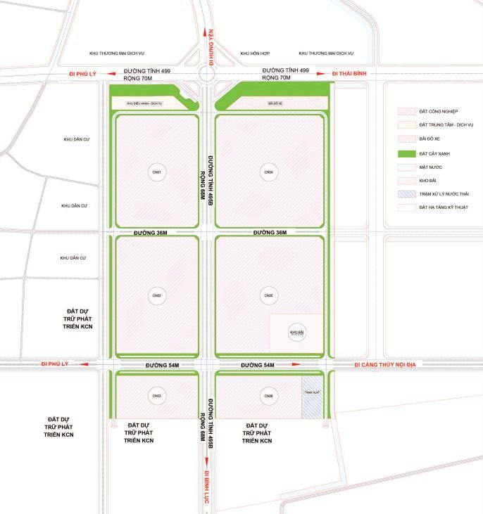 Mặt Bằng Khu Công Nghiệp Thái Hà Mặt Bằng Khu Công Nghiệp Thái Hà