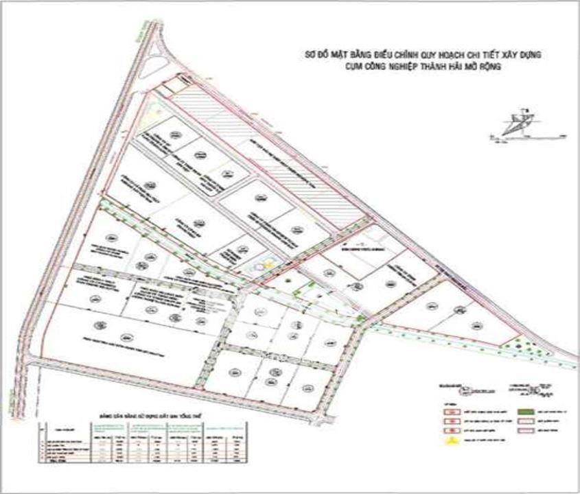 Mặt Bằng Khu Công Nghiệp Thanh Hải Mặt Bằng Khu Công Nghiệp Thanh Hải